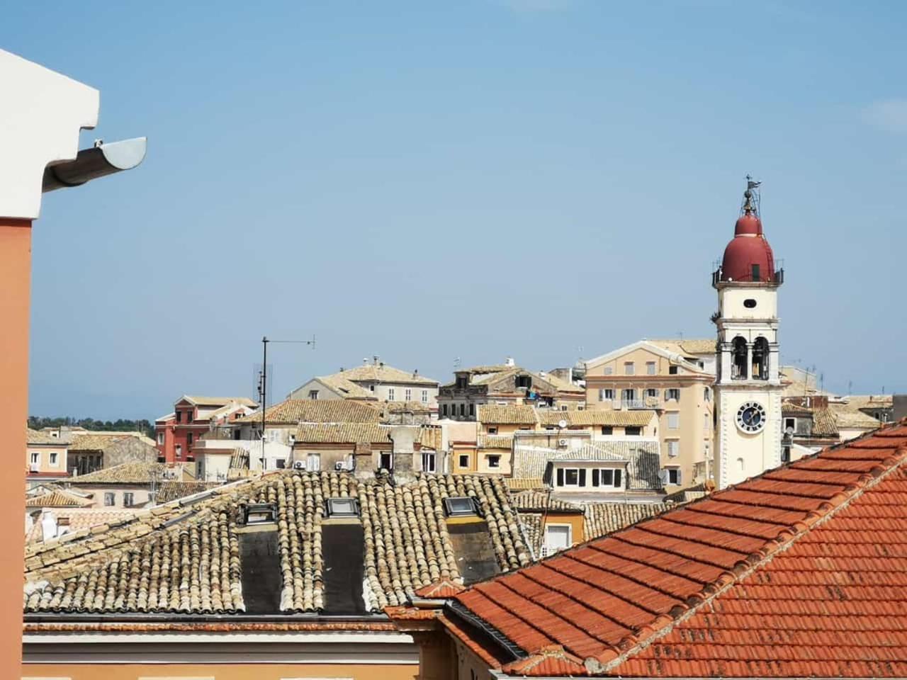 Attic Flat At San Giacomo Square-Corfu Town Lägenhet Exteriör bild