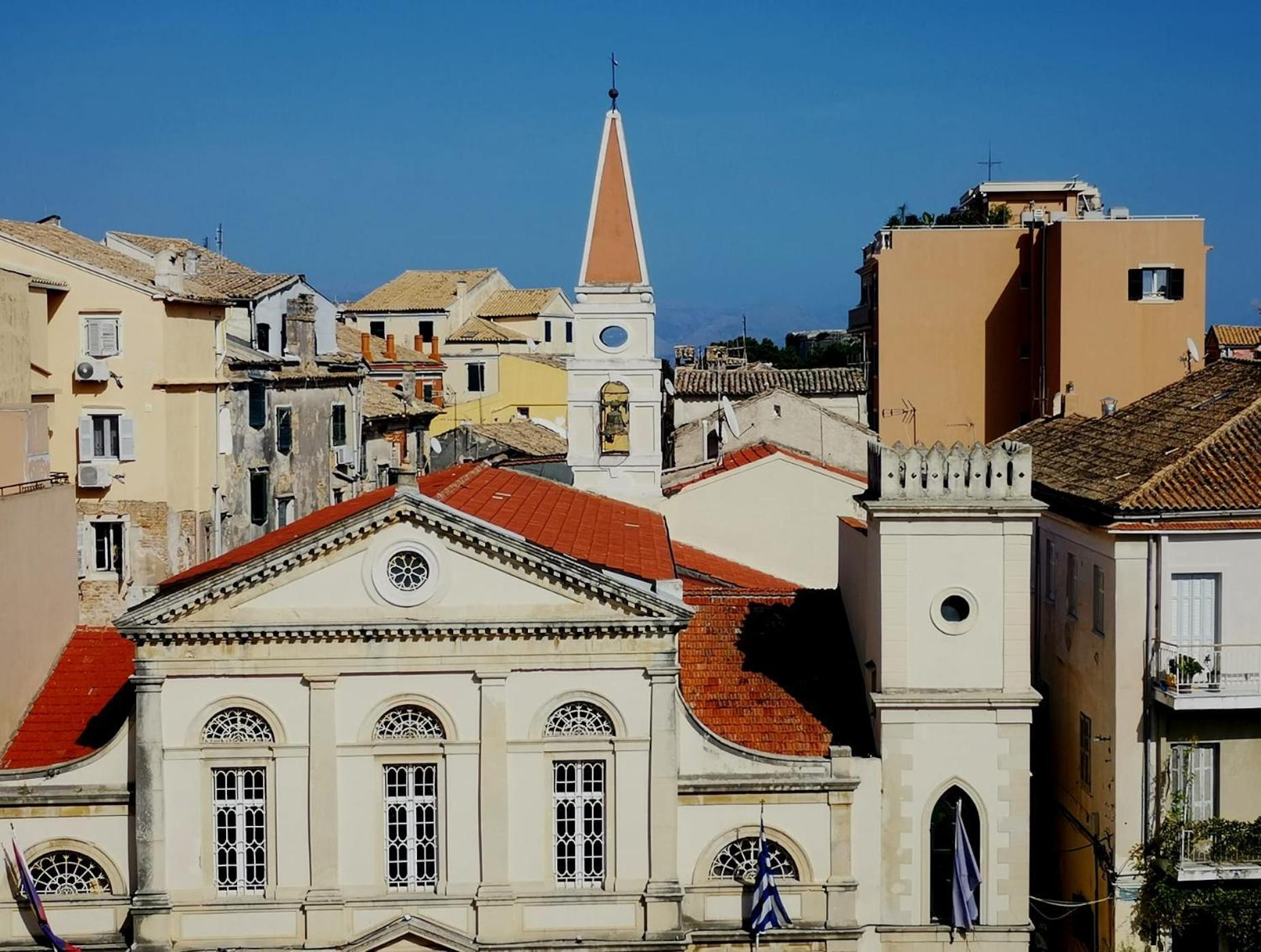 Attic Flat At San Giacomo Square-Corfu Town Lägenhet Exteriör bild