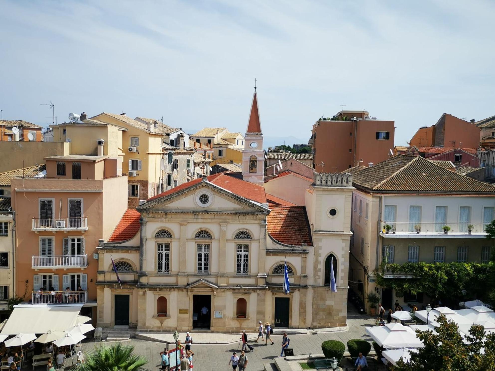 Attic Flat At San Giacomo Square-Corfu Town Lägenhet Exteriör bild